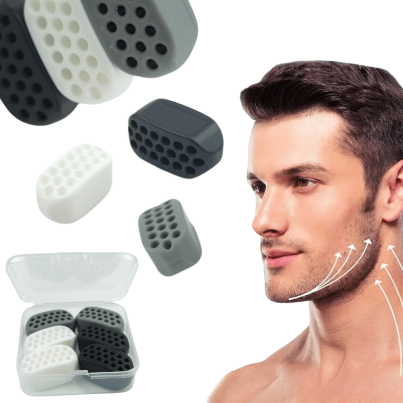 JAWLINE – guma do ćwiczeń szczęki i żuchwy 6szt. zestaw