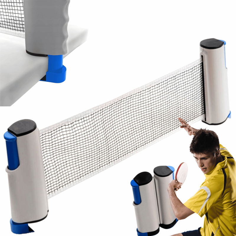 Siatka do tenisa stołowego Rollnet NTree 170 cm – kompaktowa, zwijana, ABS/PE