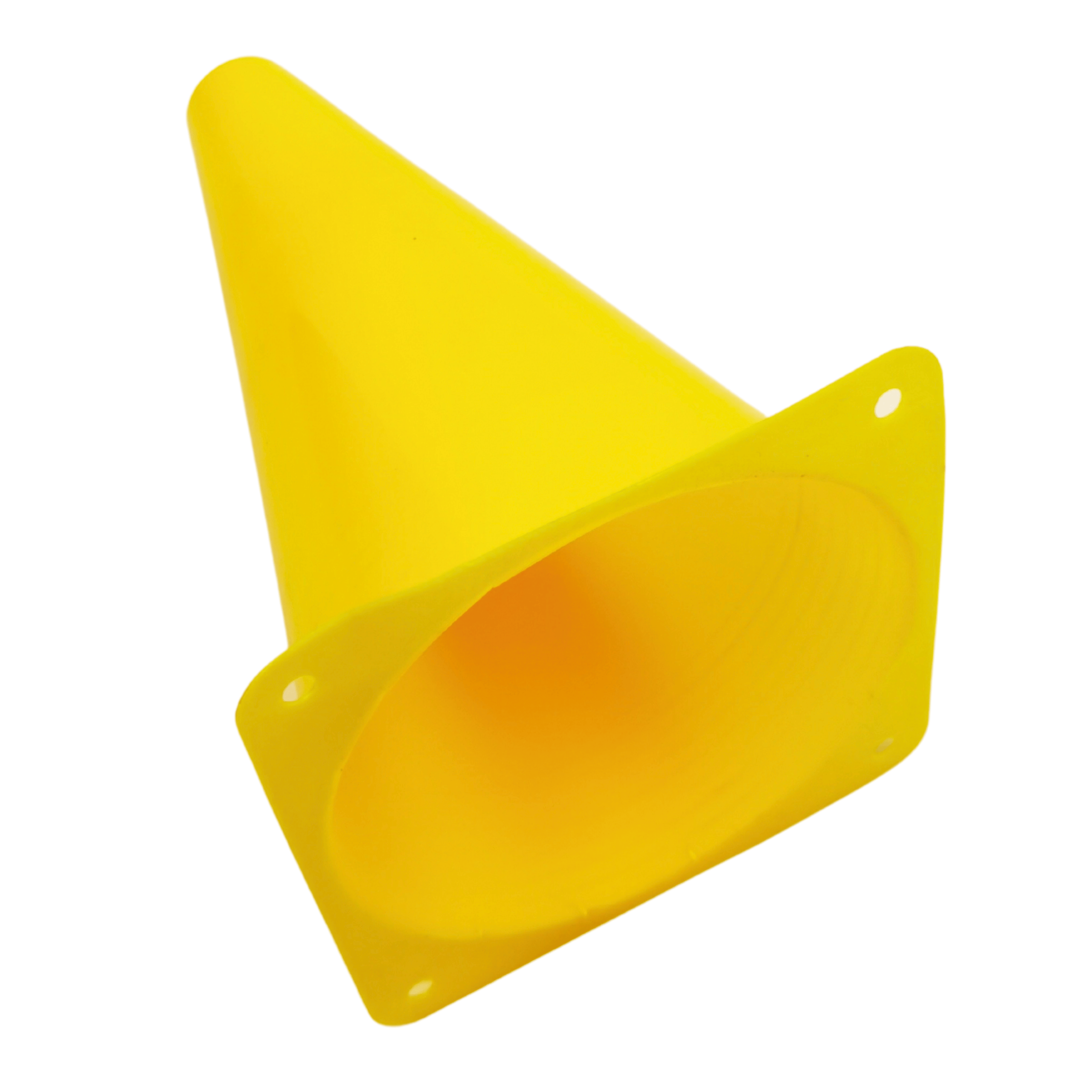 Pachołek Treningowy 23 cm – 1sztuka Żółty | Do Piłki Nożnej, Treningu i Zabaw Koordynacyjnych - obrazek 4