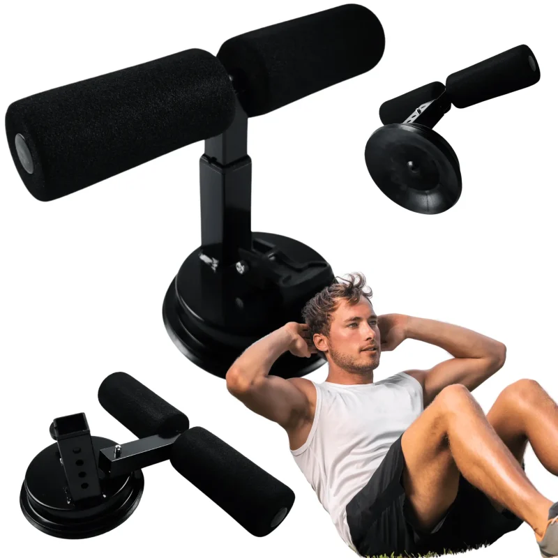 Uchwyt do brzuszków z przyssawką – regulowany sprzęt fitness