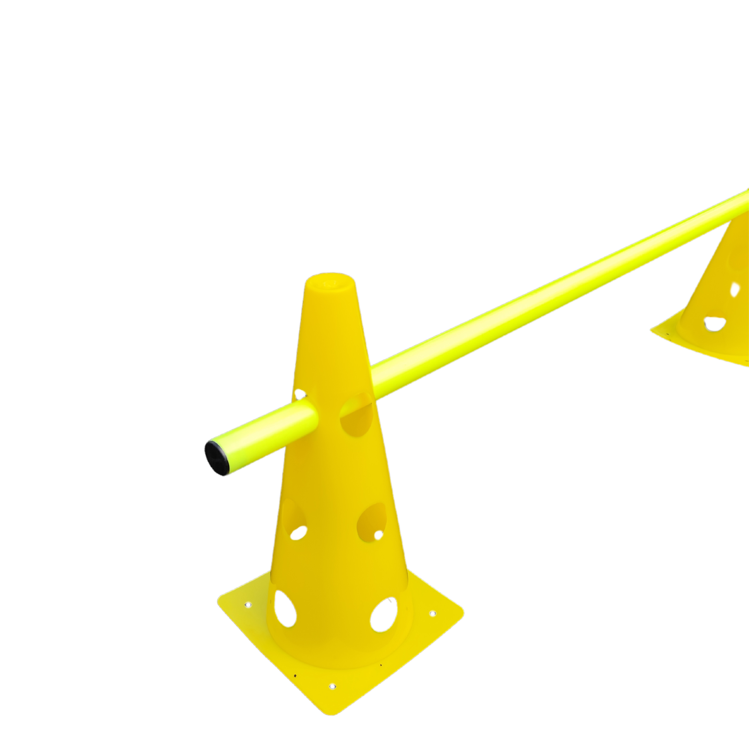 Tyczka Treningowa Gimnastyczna 100 cm Żółta – 1 sztuka | Trening Koordynacji i Fitness - obrazek 4