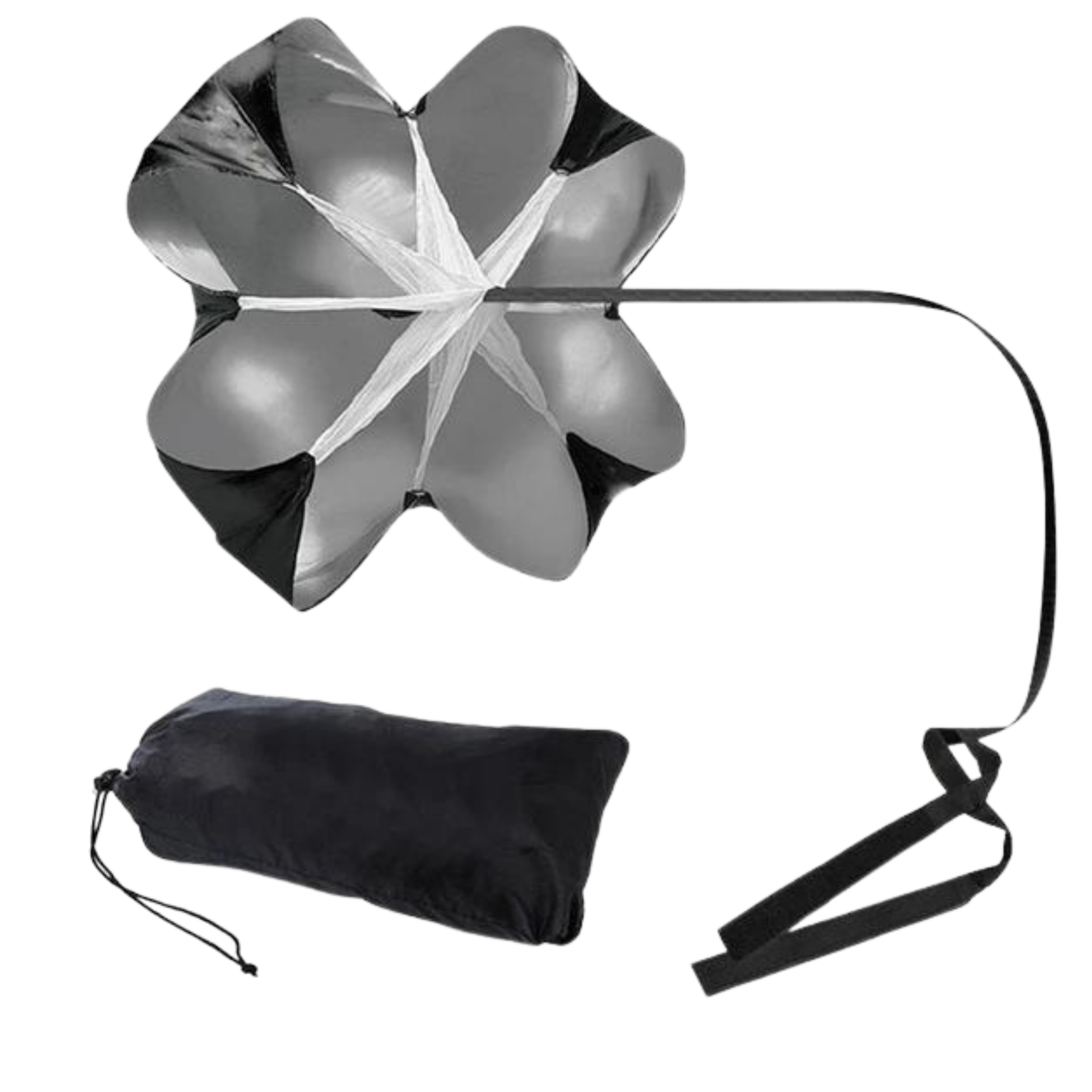 Zestaw piłkarski 30w1 NettleTree – Drabinka, 50 Pachołków, 6 Płotków, Trener Podań, Spadochron + Torba GRATIS - obrazek 13