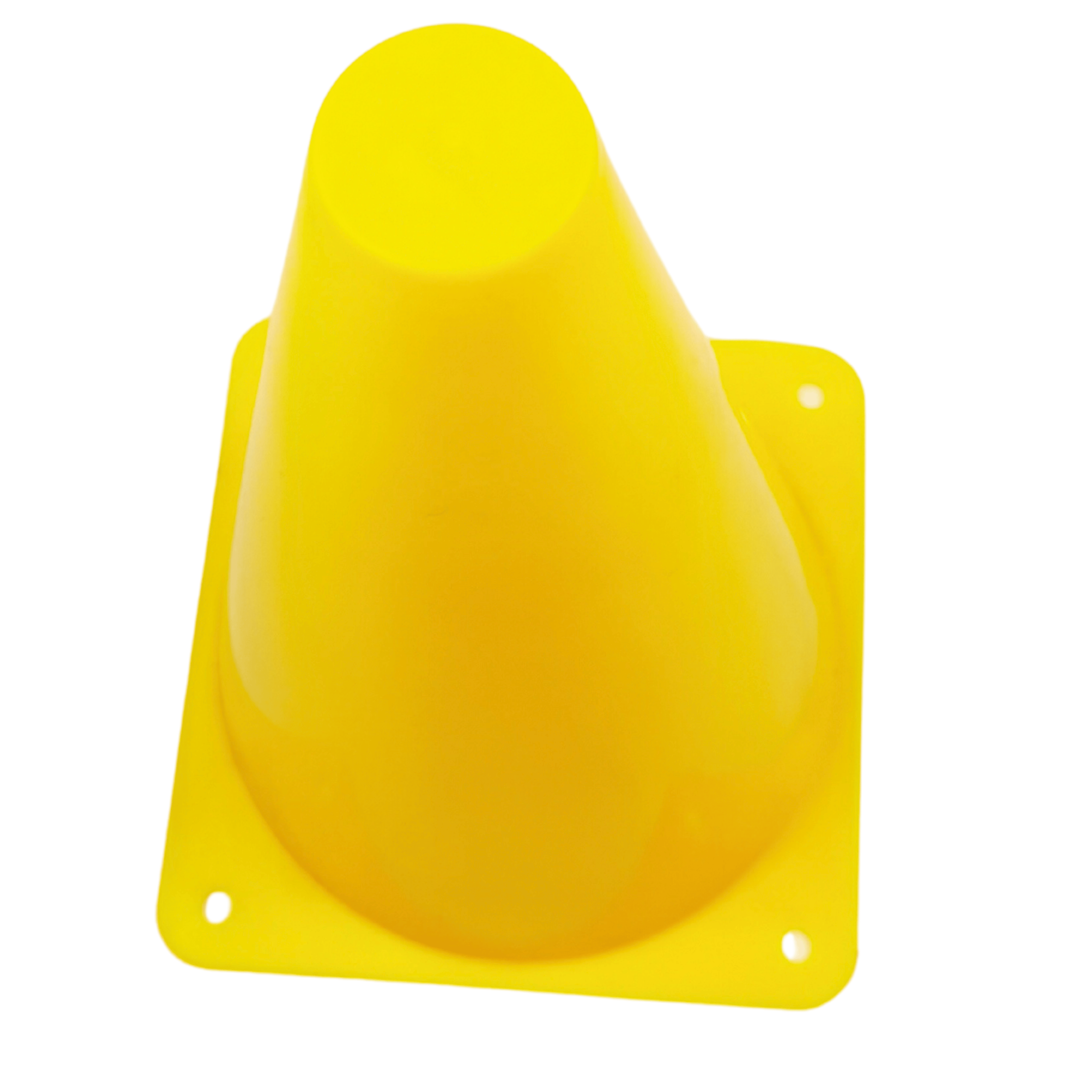 Pachołek Treningowy 23 cm – 1sztuka Żółty | Do Piłki Nożnej, Treningu i Zabaw Koordynacyjnych - obrazek 3