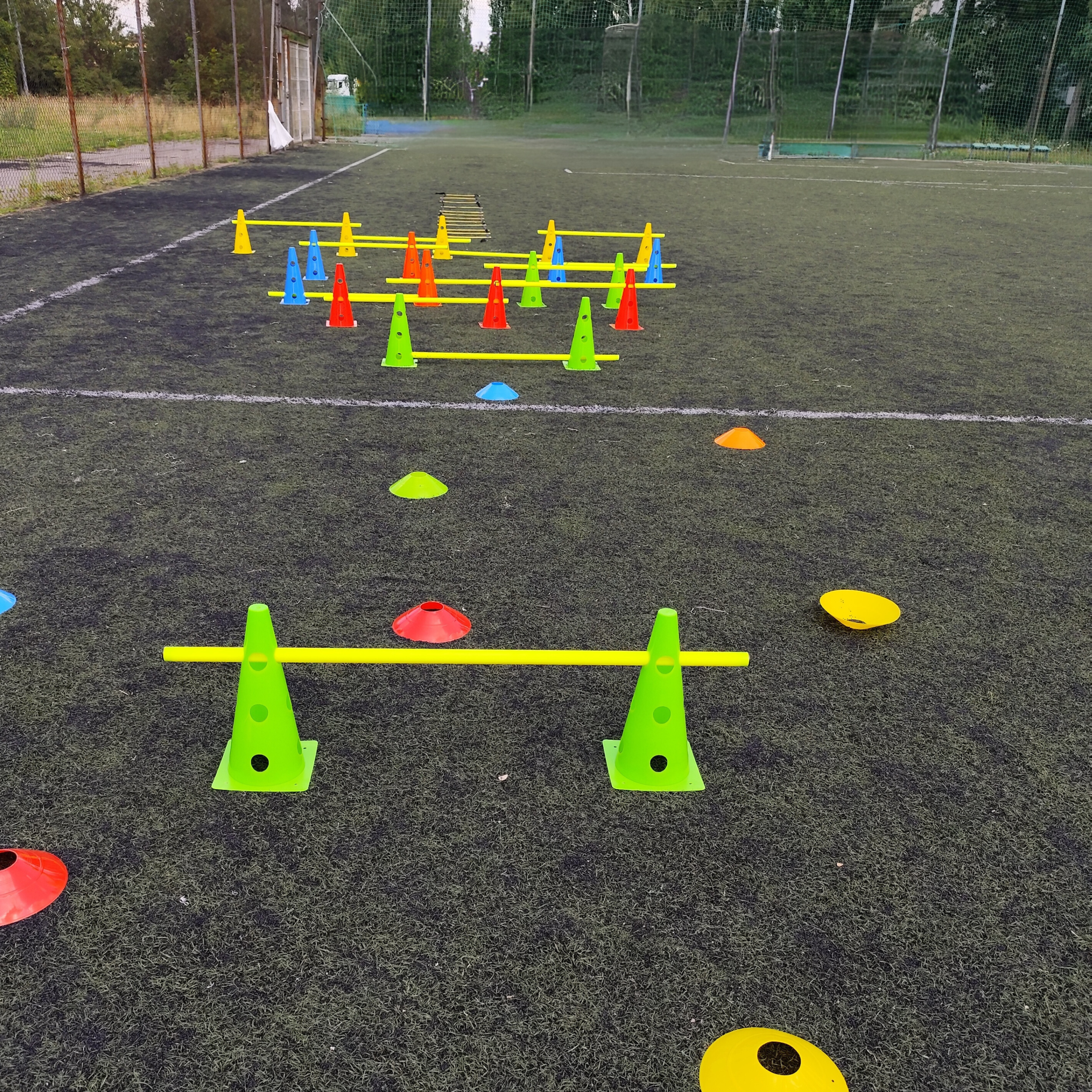 Tyczka Treningowa Gimnastyczna 100 cm Żółta – 1 sztuka | Trening Koordynacji i Fitness - obrazek 7