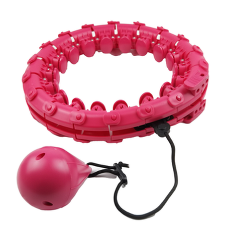 Segment 1 szt. do Hula Hop – powiększenie o 5,5–6 cm – kolor różowy - obrazek 2