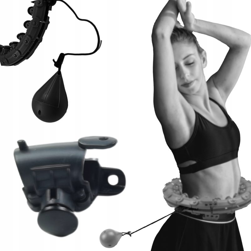 Segment 1 szt. do Hula Hop – powiększenie o 5,5–6 cm – kolor czarny